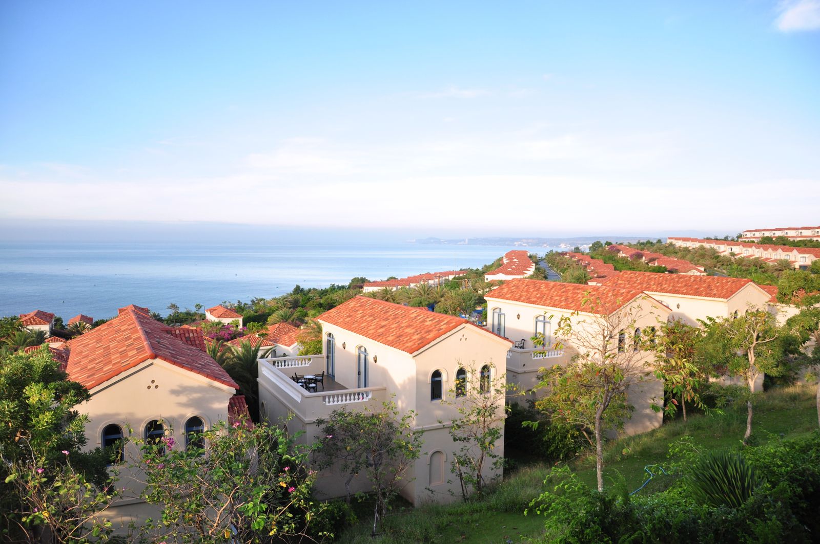 Dormitor matrimonial cu baie proprie la Vila Mirel Eforie Nord